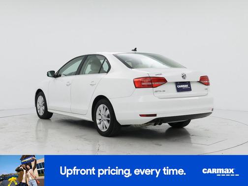 White 2015 Volkswagen Jetta SE