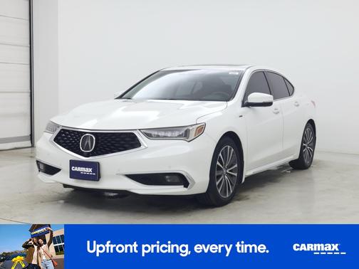 White 2018 Acura TLX