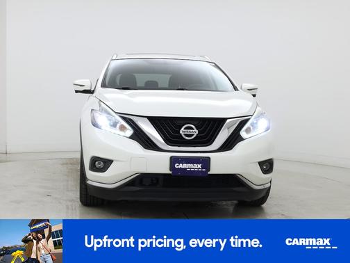 White 2015 Nissan Murano Platinum
