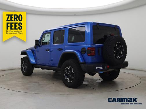 Blue 2023 Jeep Wrangler 4xe Unlimited Rubicon