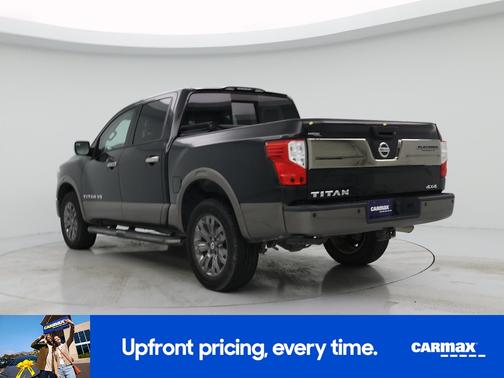 Black 2019 Nissan Titan Platinum Reserve