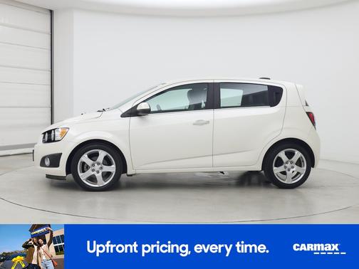 White 2015 Chevrolet Sonic LTZ