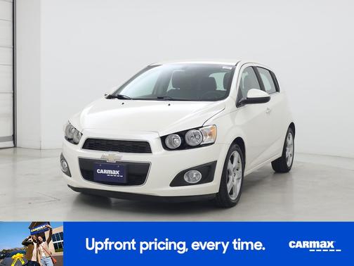 White 2015 Chevrolet Sonic LTZ
