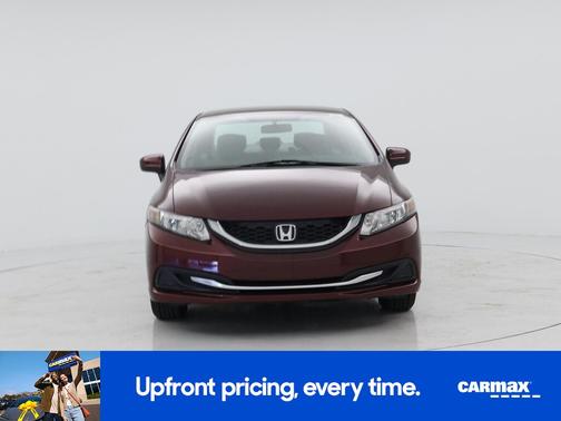 Red 2015 Honda Civic LX