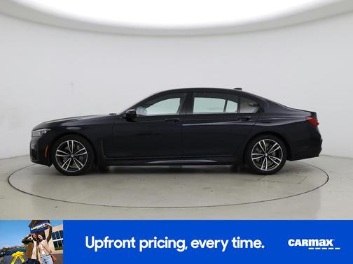 Black 2020 BMW 750 XI