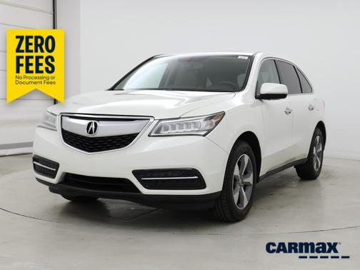 White 2015 Acura MDX