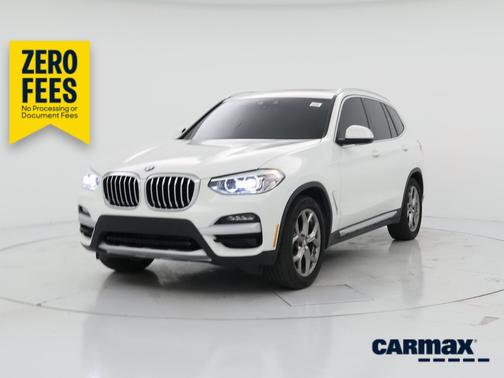 White 2020 BMW X3 sDrive30i