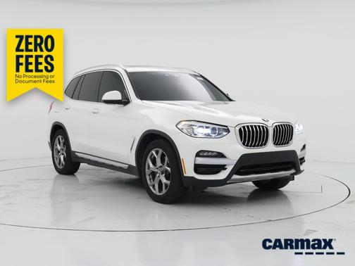 White 2020 BMW X3 sDrive30i