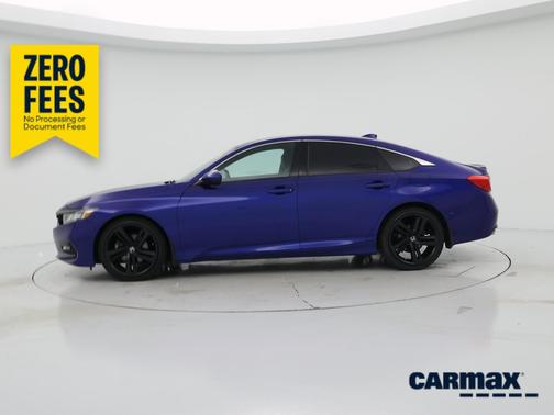 Blue 2020 Honda Accord Sport