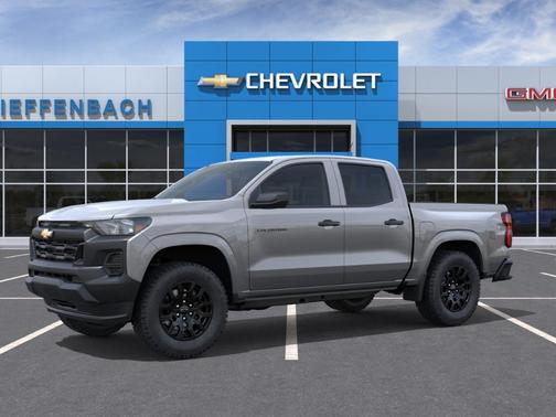 Gray 2026 Chevrolet Colorado WT