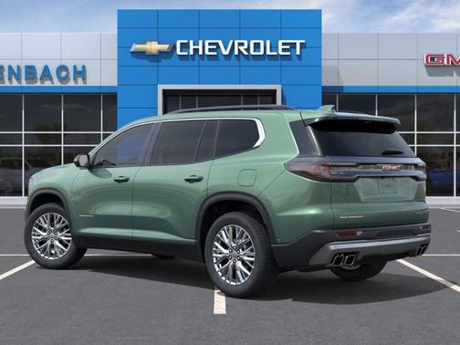 Green Metallic 2027 GMC Acadia ELEVATION