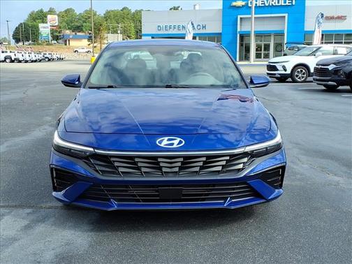 Intense Blue 2025 Hyundai ELANTRA SEL Convenience