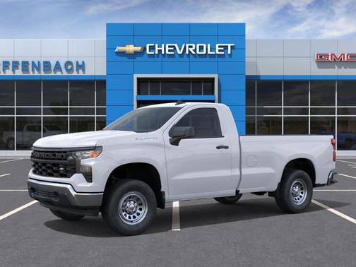 White 2026 Chevrolet Silverado 1500 WT
