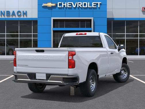 White 2026 Chevrolet Silverado 1500 WT