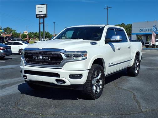 White 2020 RAM 1500 Limited