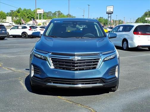 Lakeshore Blue Metallic 2024 Chevrolet Equinox LT