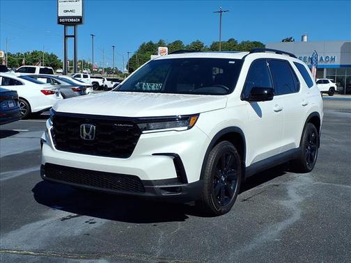 White 2025 Honda Pilot Black Edition