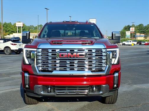 Volcanic Red 2024 GMC Sierra 2500 Denali