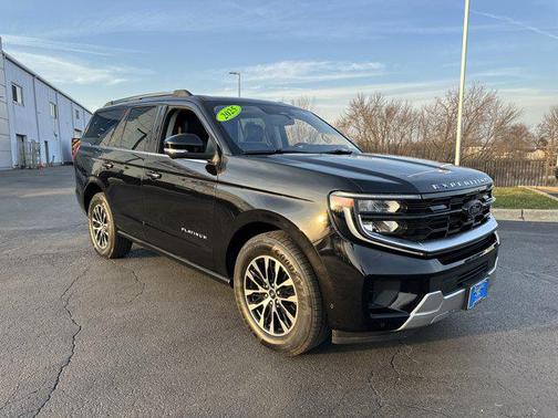AGATE BLACK METALLIC 2025 Ford Expedition Platinum