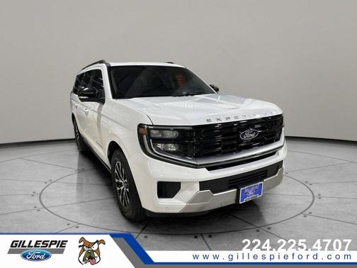 Oxford White 2025 Ford Expedition Max Platinum