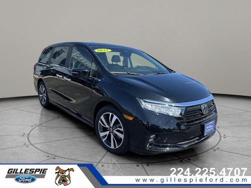 Crystal Black Pearl 2023 Honda Odyssey Touring