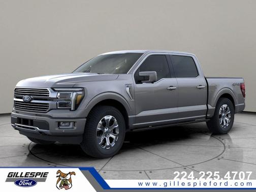 Carbonized Gray Metallic 2026 Ford F-150 Platinum