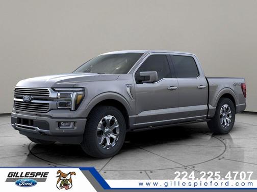 Carbonized Gray Metallic 2026 Ford F-150 Platinum
