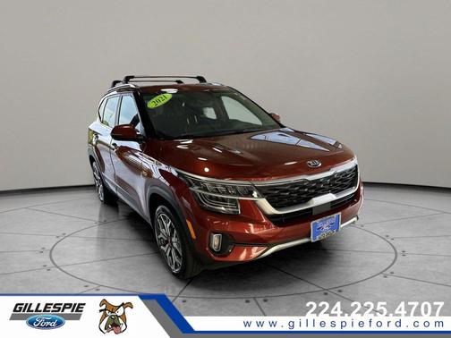 Mars Orange 2021 Kia Seltos SX Turbo