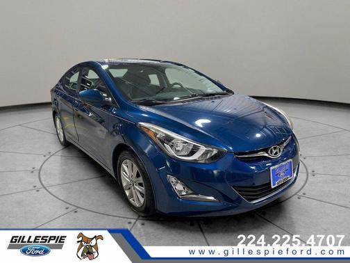 Windy Sea Blue 2014 Hyundai ELANTRA SE