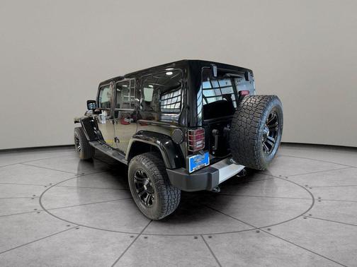 Black Clearcoat 2015 Jeep Wrangler Unlimited Sahara