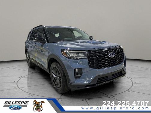 Vapor Blue 2025 Ford Explorer ST-Line
