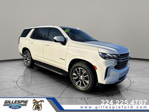Summit White 2022 Chevrolet Tahoe LT