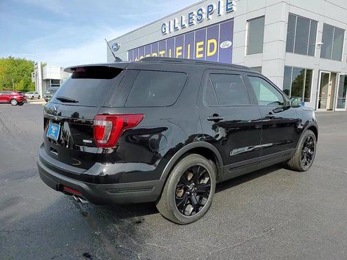 Agate Black Metallic 2019 Ford Explorer Sport