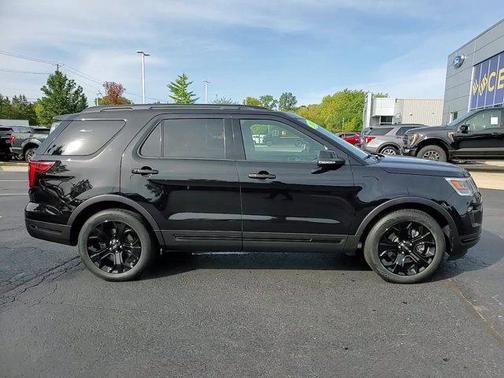 Agate Black Metallic 2019 Ford Explorer Sport