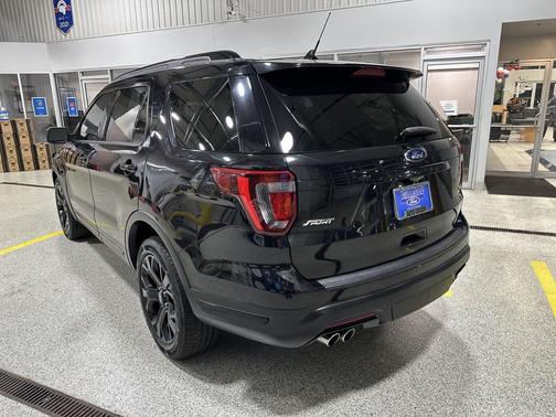 Agate Black Metallic 2019 Ford Explorer Sport