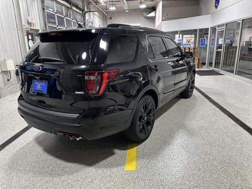 Agate Black Metallic 2019 Ford Explorer Sport