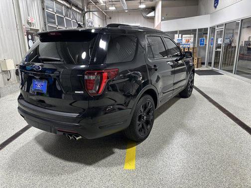 Agate Black Metallic 2019 Ford Explorer Sport