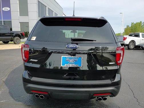 Agate Black Metallic 2019 Ford Explorer Sport
