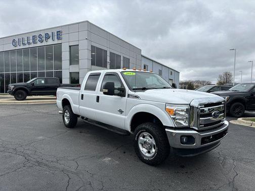 Oxford White 2012 Ford F-250 XLT