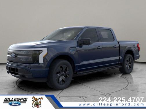 ANTIMATTER BLUE METALLIC 2025 Ford F-150 Lightning Flash