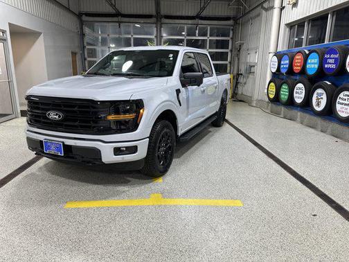 Space White Metallic 2025 Ford F-150 XLT