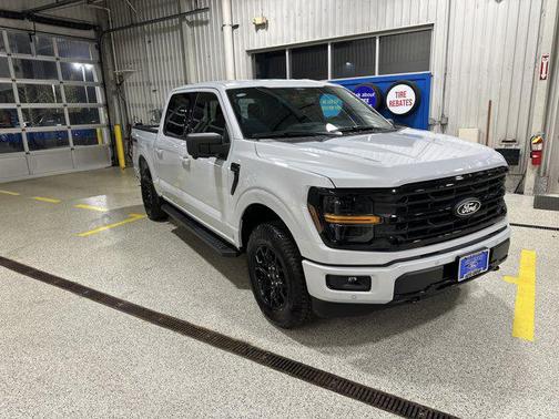 Space White Metallic 2025 Ford F-150 XLT