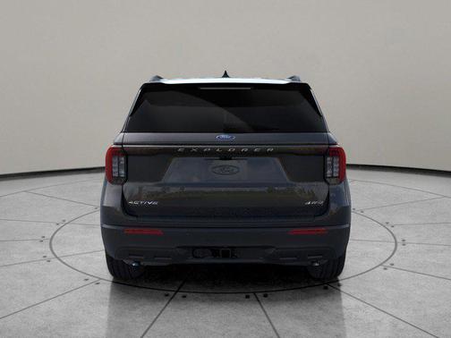 AGATE BLACK METALLIC 2026 Ford Explorer Active (200A)