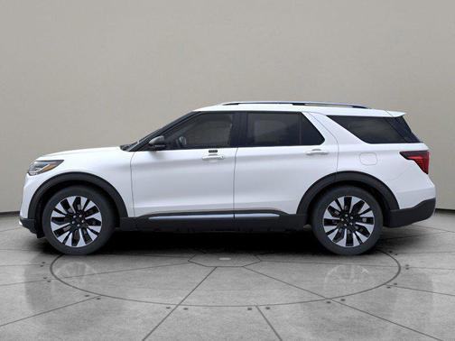 STAR WHITE MET TRI-COAT 2026 Ford Explorer Platinum