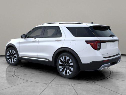 STAR WHITE MET TRI-COAT 2026 Ford Explorer Platinum