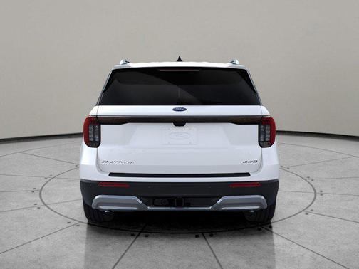 STAR WHITE MET TRI-COAT 2026 Ford Explorer Platinum