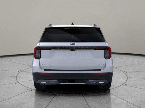 SPACE WHITE METALLIC 2026 Ford Explorer Active