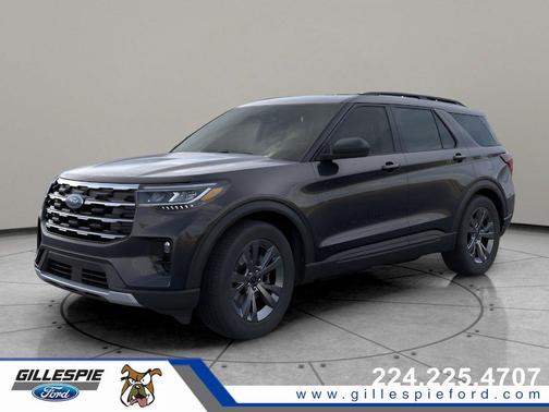 AGATE BLACK METALLIC 2026 Ford Explorer Active w/200A Pkg