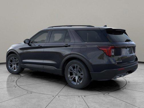 AGATE BLACK METALLIC 2026 Ford Explorer Active w/200A Pkg