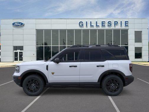 SPACE WHITE METALLIC 2026 Ford Bronco Sport Badlands